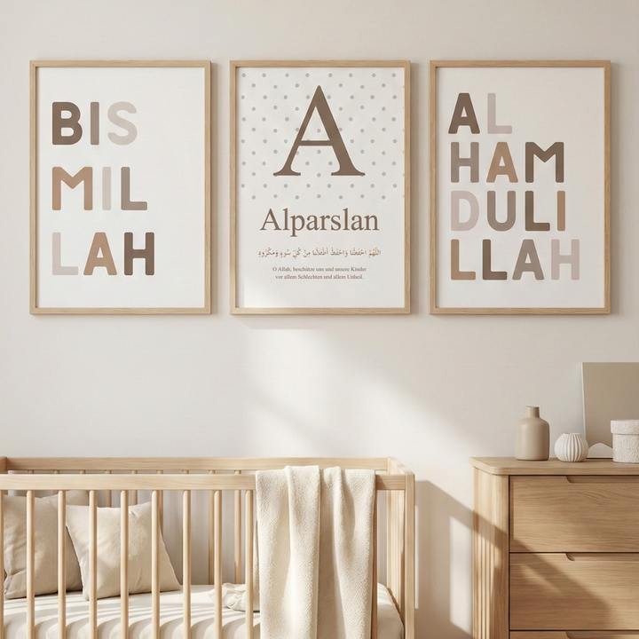 Personalisiertes Baby-Poster
