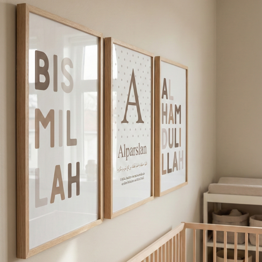 Personalisiertes Baby-Poster