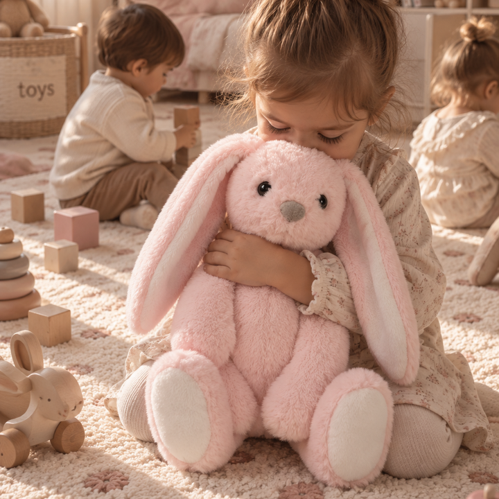 Kuscheltier Hase (personalisierbar)