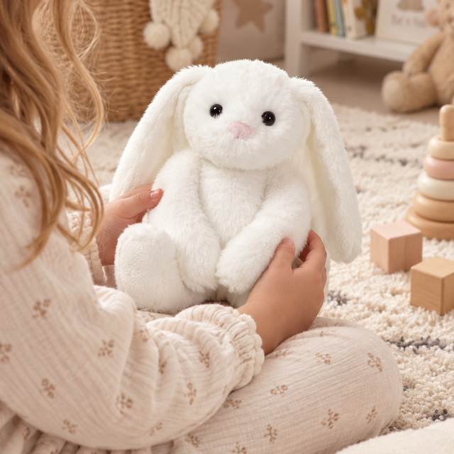 Kuscheltier Hase (personalisierbar)