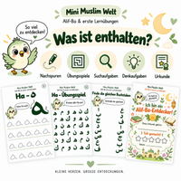 Mini Muslim Welt - Alif-Ba und Lernübungen