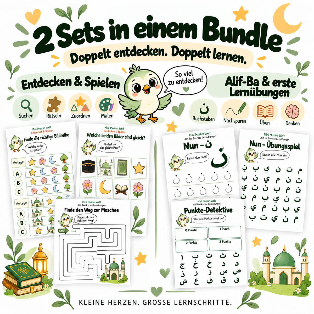 Mini Muslim Welt – Entdecker & Alif-Ba Bundle