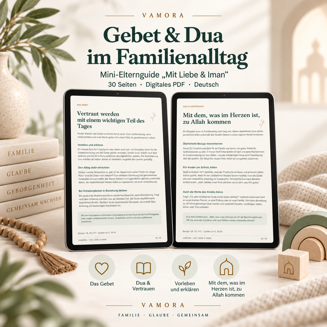 Der Vamora Familienguide als digitaler Begleiter