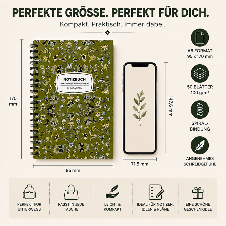 Rawdah Notizbuch