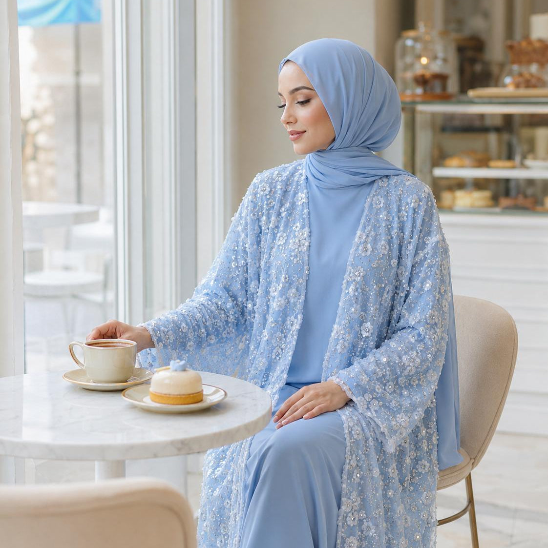 Liyana Abaya Set