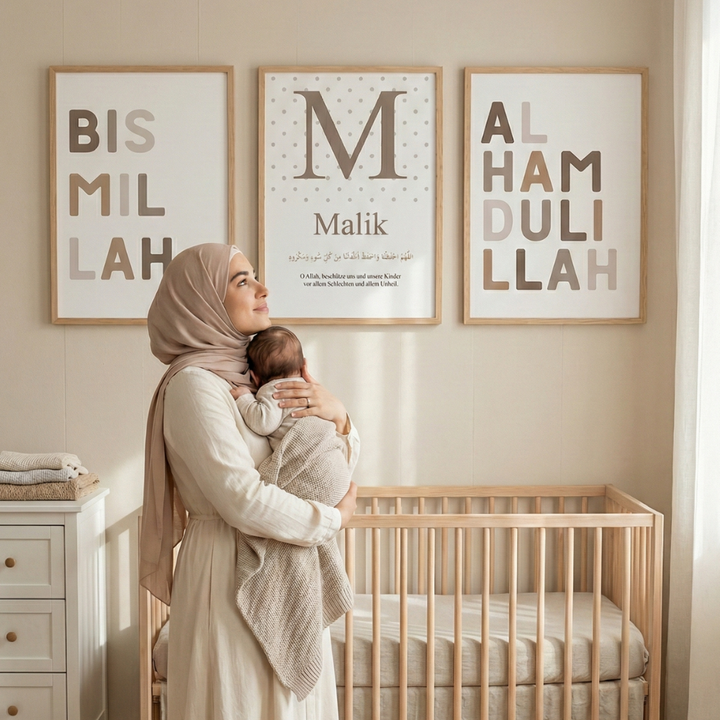 Personalisiertes Baby-Poster