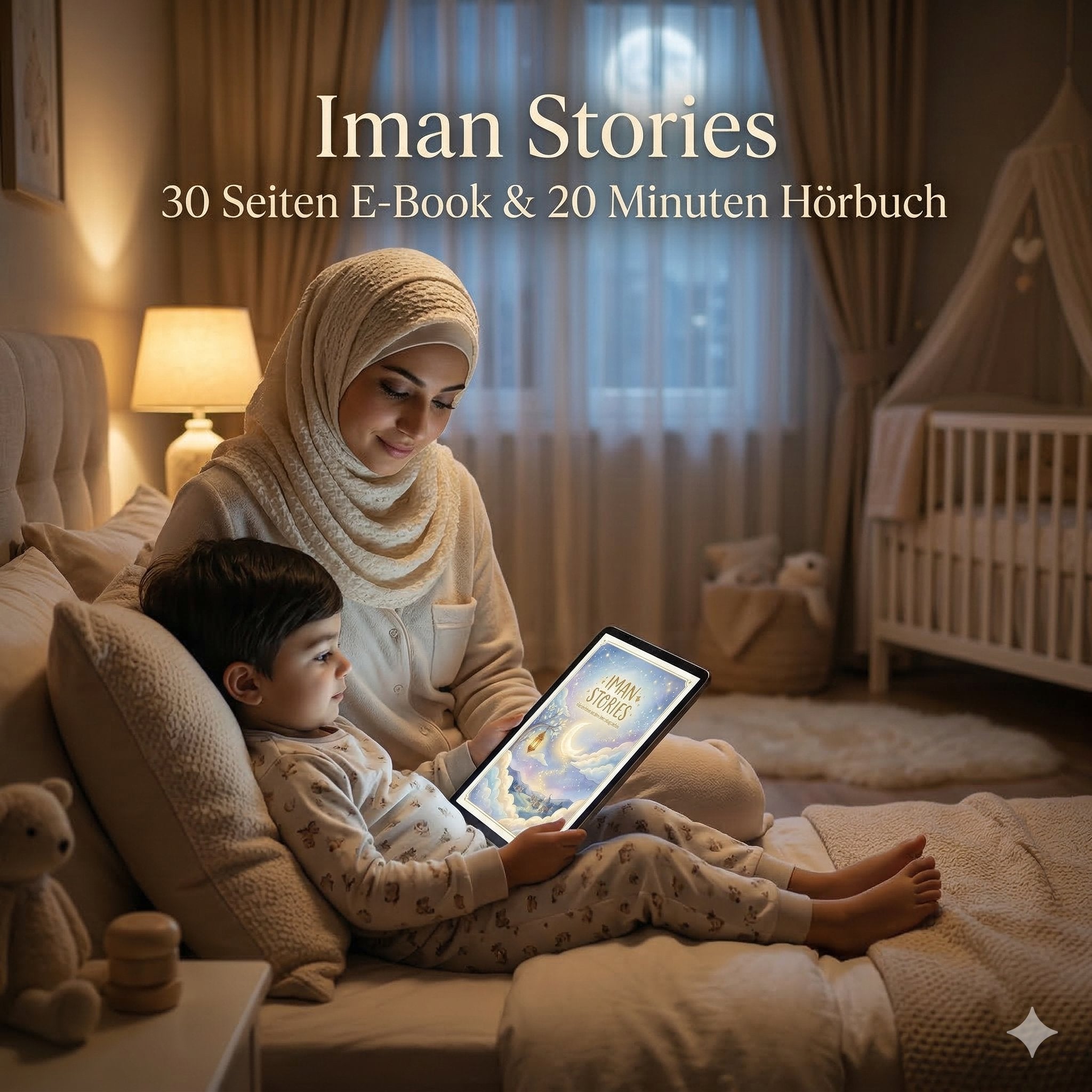 Iman Stories in der Abendroutine
